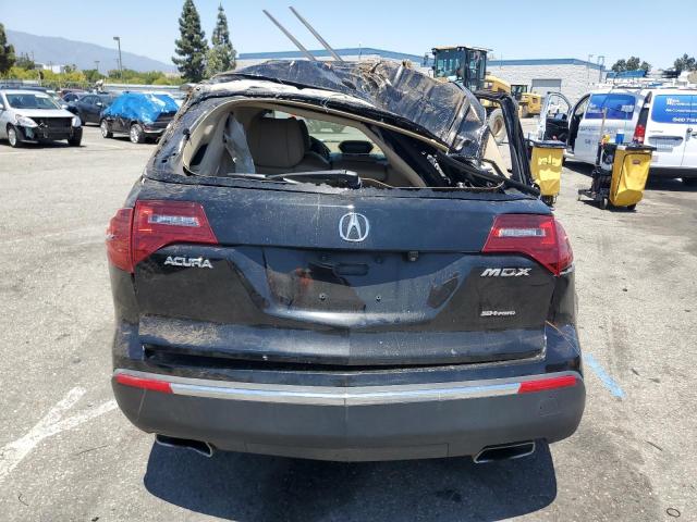 2HNYD2H48BH545527 - 2011 ACURA MDX TECHNOLOGY BLACK photo 6