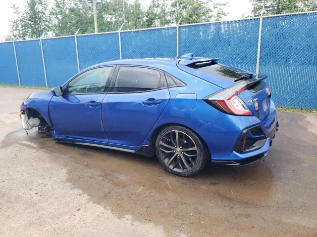 SHHFK7H44LU302710 - 2020 HONDA CIVIC SPORT 蓝色 照片 2