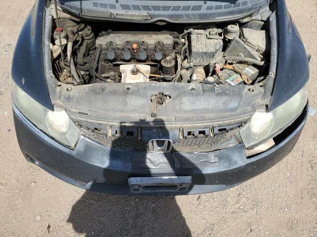 19XFA1F52AE053808 - 2010 HONDA CIVIC LX BLACK photo 11