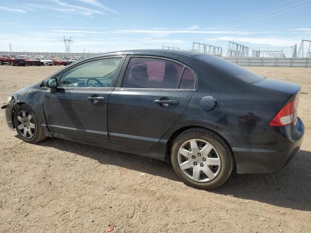 19XFA1F52AE053808 - 2010 HONDA CIVIC LX BLACK photo 2