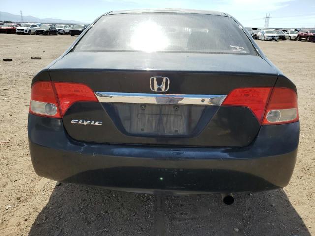 19XFA1F52AE053808 - 2010 HONDA CIVIC LX BLACK photo 6