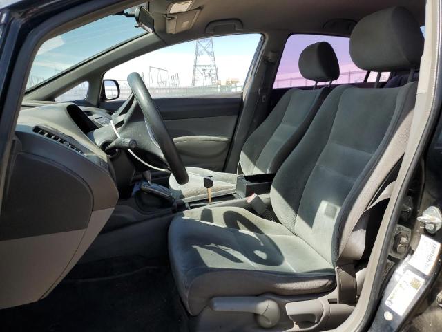 19XFA1F52AE053808 - 2010 HONDA CIVIC LX BLACK photo 7