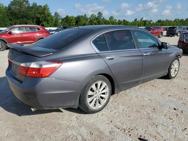 1HGCR2F85DA149162 - 2013 HONDA ACCORD EXL GRAY photo 3