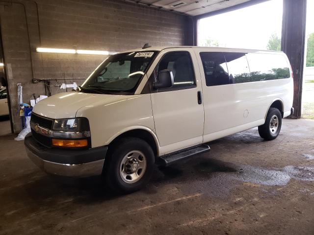 1GAZGPFG1L1182394 - 2020 CHEVROLET EXPRESS G3 LT WHITE photo 1