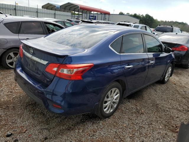 3N1AB7AP1HY260799 - 2017 NISSAN SENTRA S BLUE photo 3