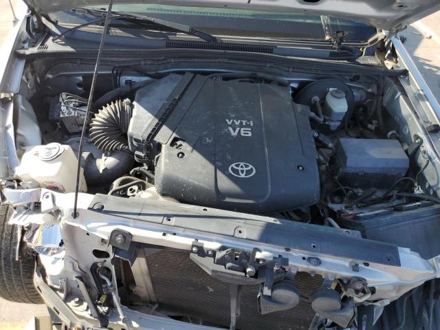 3TMJU62N28M053649 - 2008 TOYOTA TACOMA DOUBLE CAB PRERUNNER SILVER photo 11