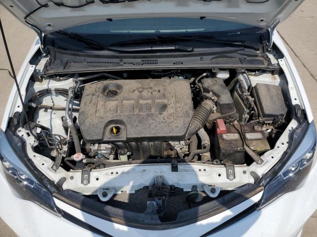 2T1BURHE7KC238860 - 2019 TOYOTA COROLLA L WHITE photo 11