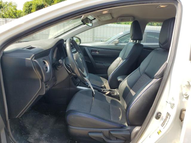 2T1BURHE7KC238860 - 2019 TOYOTA COROLLA L WHITE photo 7