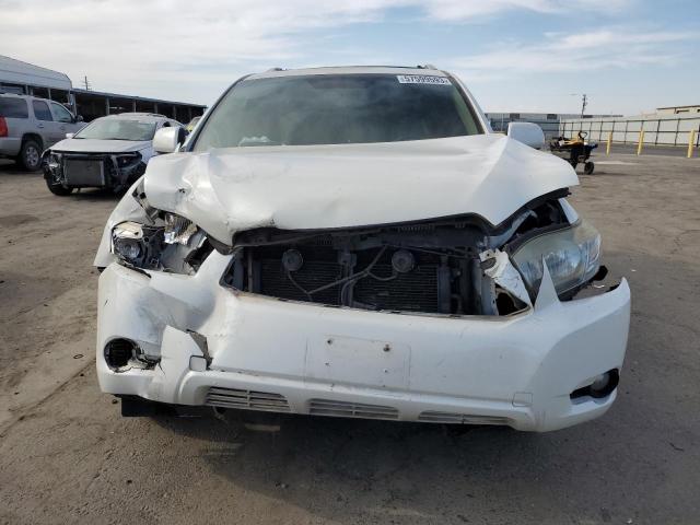 JTEEW44A482022223 - 2008 TOYOTA HIGHLANDER HYBRID LIMITED WHITE photo 5