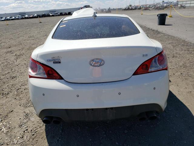 KMHHU6KH7AU030289 - 2010 HYUNDAI GENESIS CO 3.8L WHITE photo 6