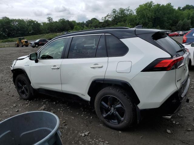 JTMEWRFV4KJ018736 - 2019 TOYOTA RAV4 XSE WHITE photo 2