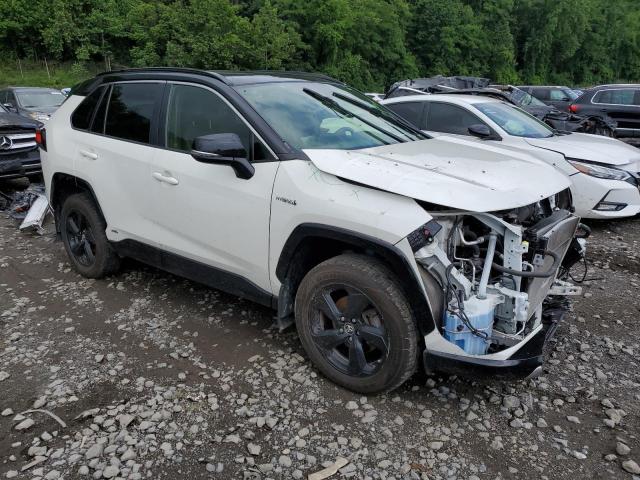 JTMEWRFV4KJ018736 - 2019 TOYOTA RAV4 XSE WHITE photo 4