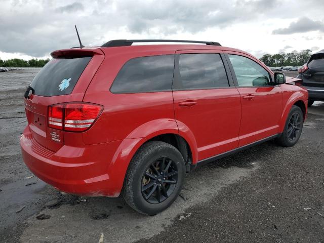 3C4PDCABXLT278514 - 2020 DODGE JOURNEY SE RED photo 3