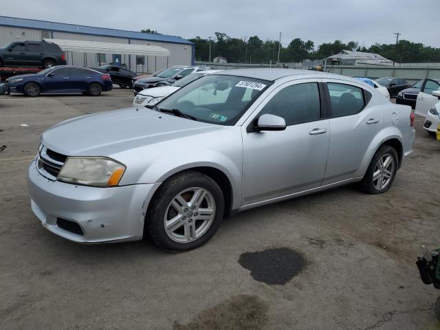 1C3CDZCB1CN147622 - 2012 DODGE AVENGER SXT SILVER photo 1