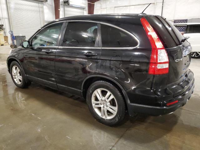 5J6RE4H7XAL063120 - 2010 HONDA CR-V EXL BLACK photo 2