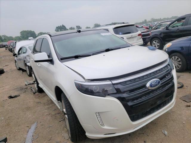 2FMDK4AK0BBA45830 - 2011 FORD EDGE SPORT WHITE photo 4