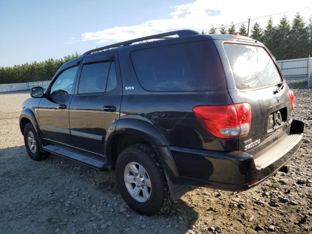 5TDBT44A77S282087 - 2007 TOYOTA SEQUOIA SR5 BLACK photo 2