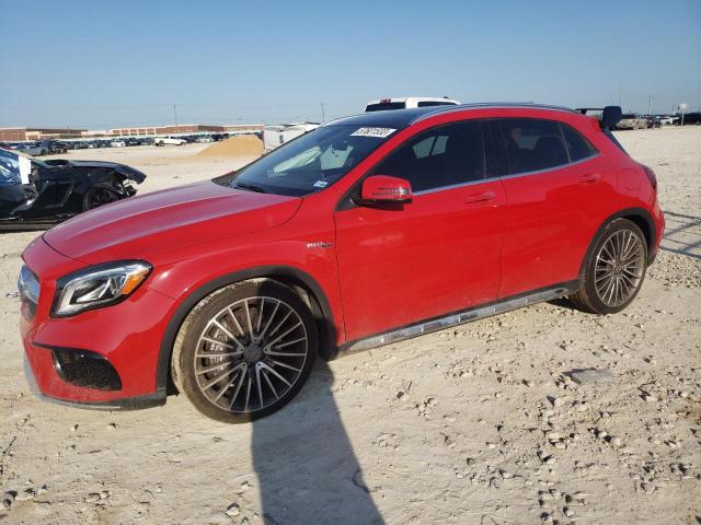 WDDTG5CB1JJ399294 - 2018 MERCEDES-BENZ GLA 45 AMG RED photo 1