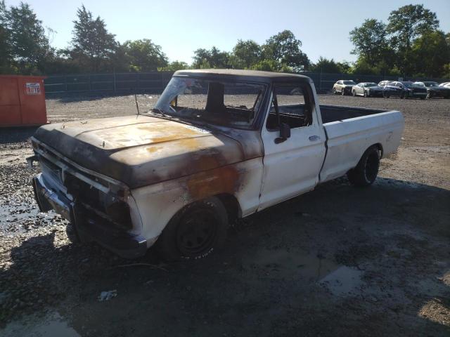 F10GNY54893 - 1977 FORD F-100 WHITE photo 1