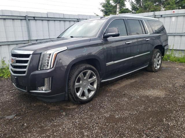 1GYS4HKJ0GR434145 - 2016 CADILLAC ESCALADE ESV LUXURY GRAY photo 1