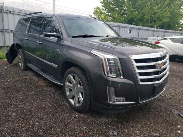 1GYS4HKJ0GR434145 - 2016 CADILLAC ESCALADE ESV LUXURY GRAY photo 4