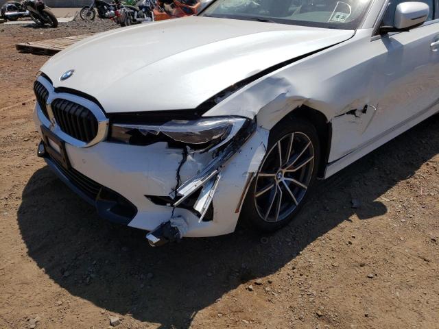 3MW5R7J08M8B88262 - 2021 BMW 330XI 白色 照片 9