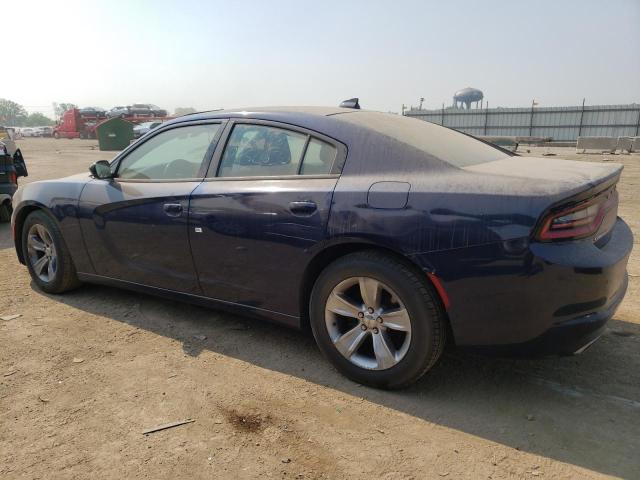 2C3CDXHG9GH355481 - 2016 DODGE CHARGER SXT BLUE photo 2