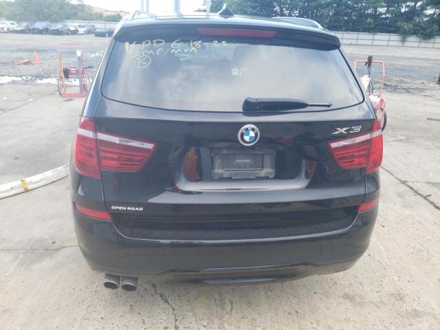 5UXWX9C55F0D59730 - 2015 BMW X3 XDRIVE28I BLACK photo 6