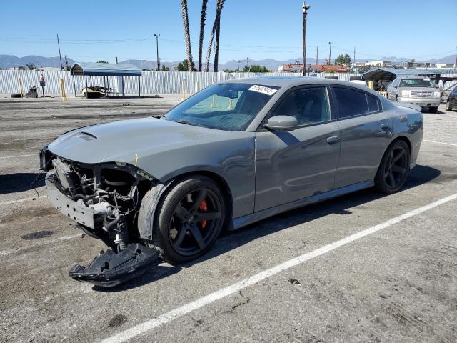 2C3CDXL98JH113037 - 2018 DODGE CHARGER SRT HELLCAT GRAY photo 1