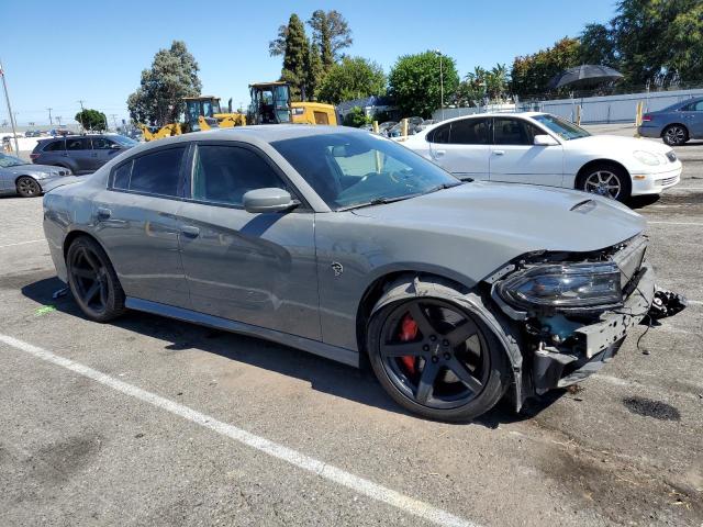 2C3CDXL98JH113037 - 2018 DODGE CHARGER SRT HELLCAT GRAY photo 4