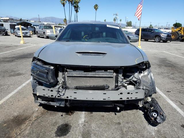 2C3CDXL98JH113037 - 2018 DODGE CHARGER SRT HELLCAT GRAY photo 5