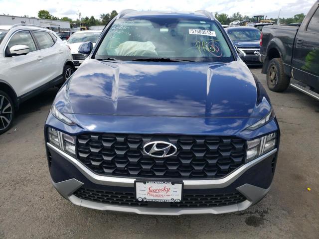 5NMS2DAJ6PH519517 - 2023 HYUNDAI SANTA FE SEL BLUE photo 5