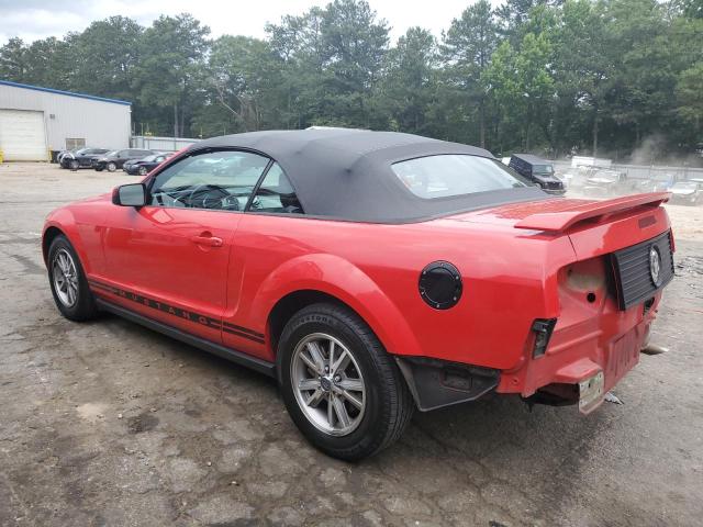 1ZVFT84N155243782 - 2005 FORD MUSTANG RED photo 2