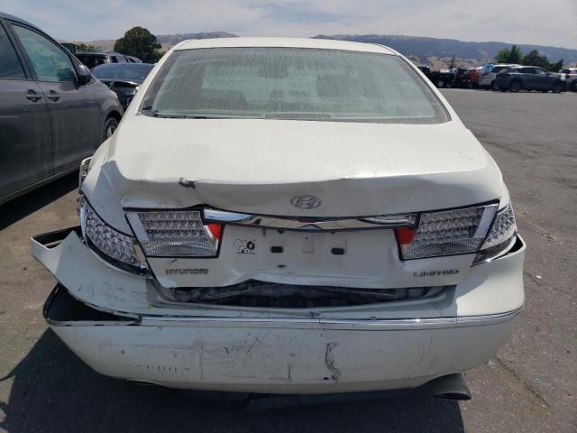 KMHFC46F16A098121 - 2006 HYUNDAI AZERA SE WHITE photo 6