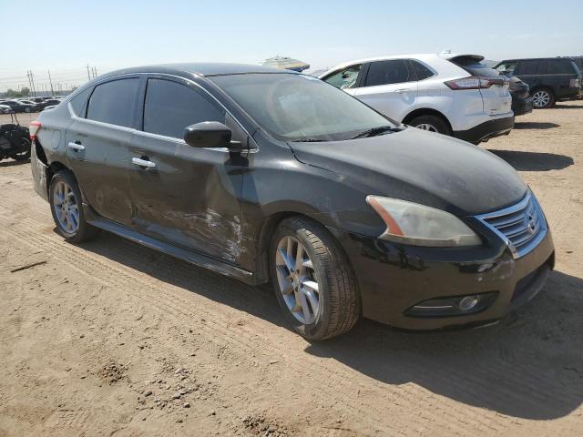 3N1AB7AP6EY324606 - 2014 NISSAN SENTRA S BLACK photo 4