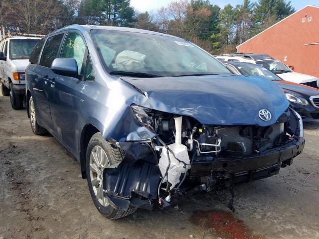 5TDJZ3DCXHS181116 - 2017 TOYOTA SIENNA LE  photo 1