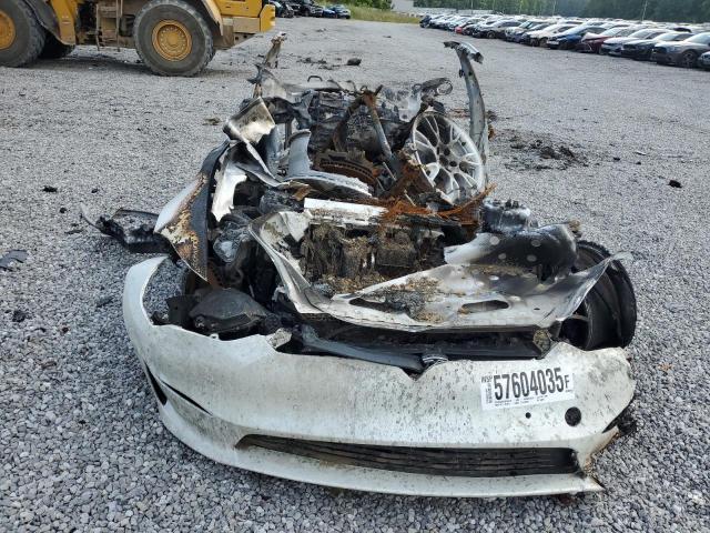 5YJSA1E51NF465069 - 2022 TESLA MODEL S 白色 照片 5