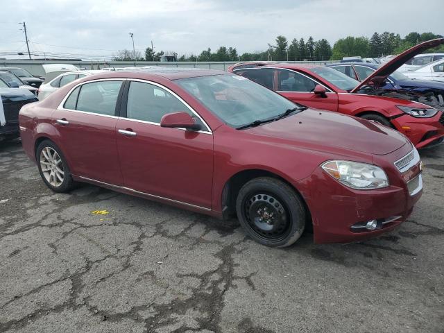1G1ZE5E79AF224340 - 2010 CHEVROLET MALIBU LTZ მუქწითელი ფოტო 4