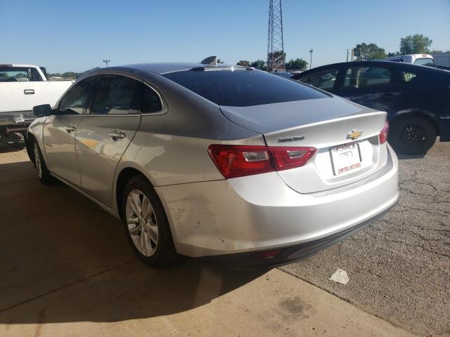 1G1ZE5ST8HF261343 - 2017 CHEVROLET MALIBU LT SILVER photo 3