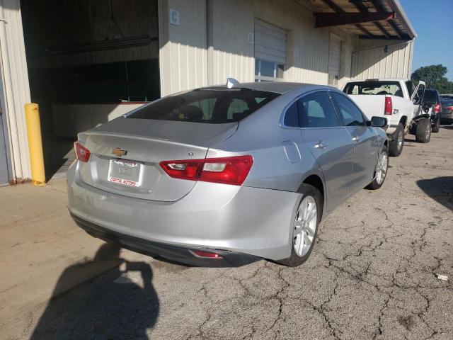 1G1ZE5ST8HF261343 - 2017 CHEVROLET MALIBU LT SILVER photo 4