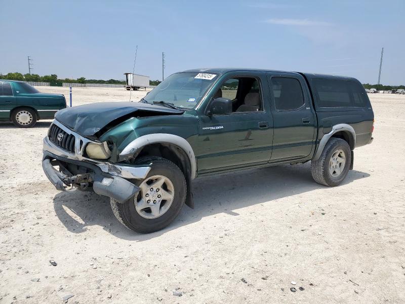 5TEGN92N71Z779282 - 2001 TOYOTA TACOMA DOUBLE CAB PRERUNNER GREEN photo 1