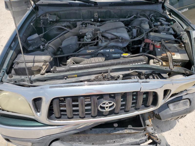 5TEGN92N71Z779282 - 2001 TOYOTA TACOMA DOUBLE CAB PRERUNNER GREEN photo 12