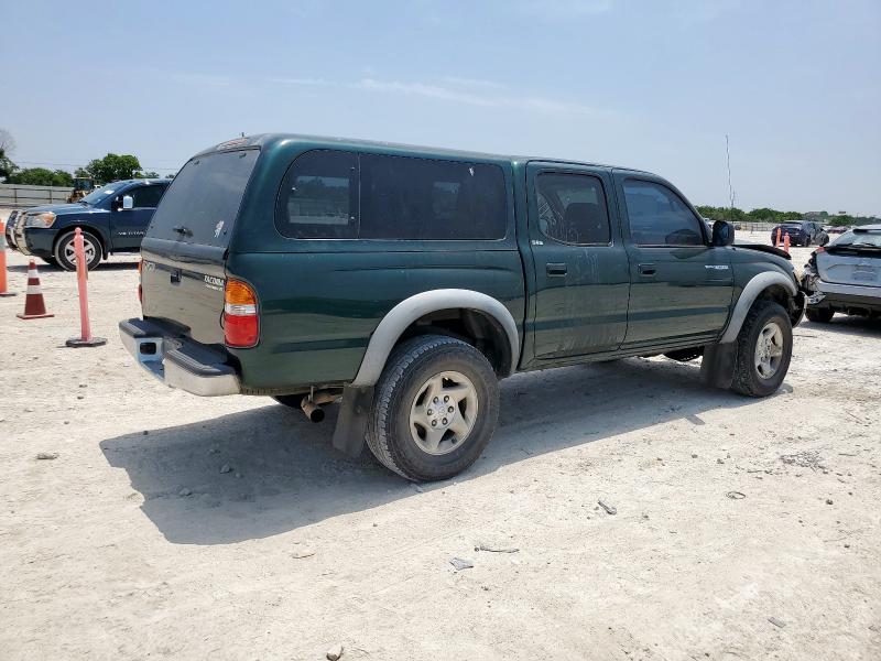 5TEGN92N71Z779282 - 2001 TOYOTA TACOMA DOUBLE CAB PRERUNNER GREEN photo 3