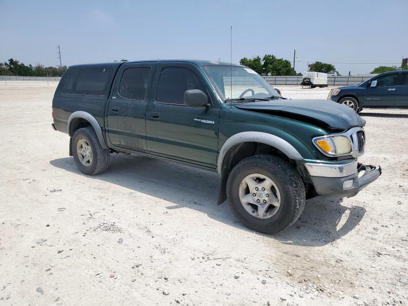 5TEGN92N71Z779282 - 2001 TOYOTA TACOMA DOUBLE CAB PRERUNNER GREEN photo 4