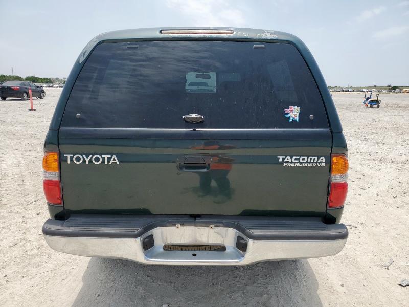 5TEGN92N71Z779282 - 2001 TOYOTA TACOMA DOUBLE CAB PRERUNNER GREEN photo 6
