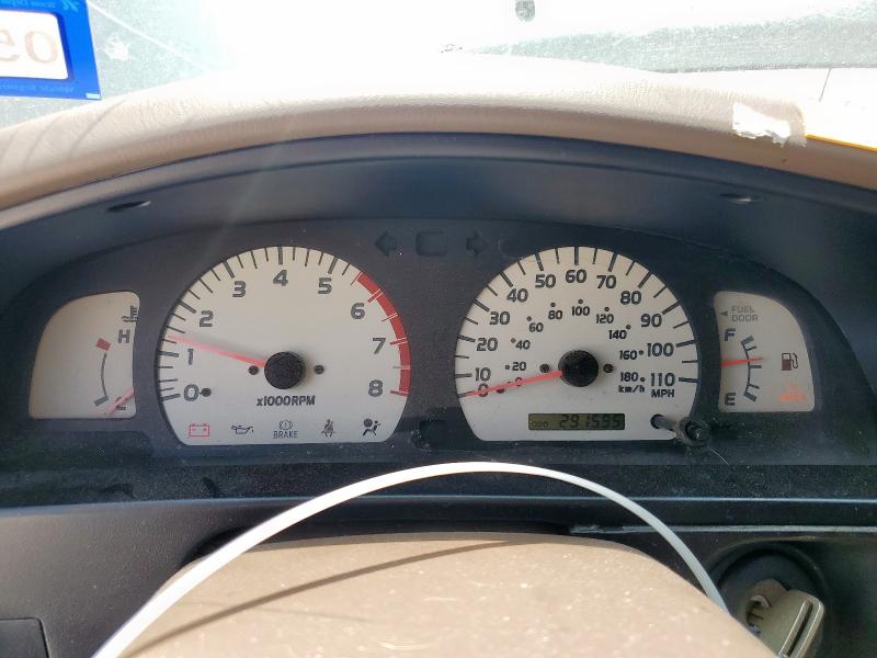 5TEGN92N71Z779282 - 2001 TOYOTA TACOMA DOUBLE CAB PRERUNNER GREEN photo 9