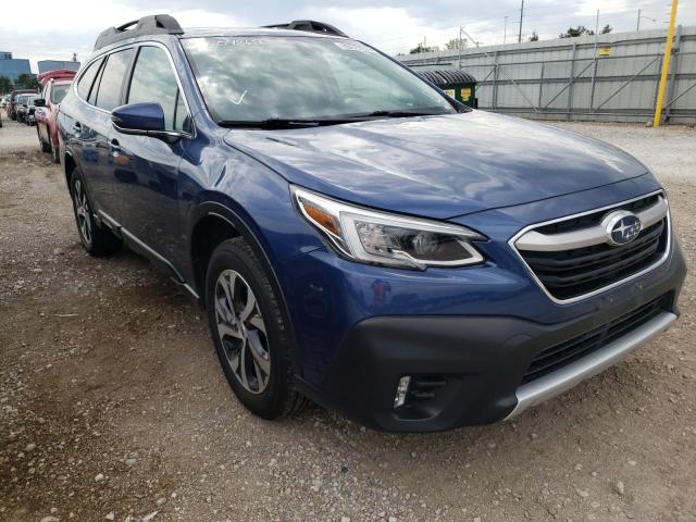 4S4BTANC2L3119546 - 2020 SUBARU OUTBACK LIMITED BLUE photo 1