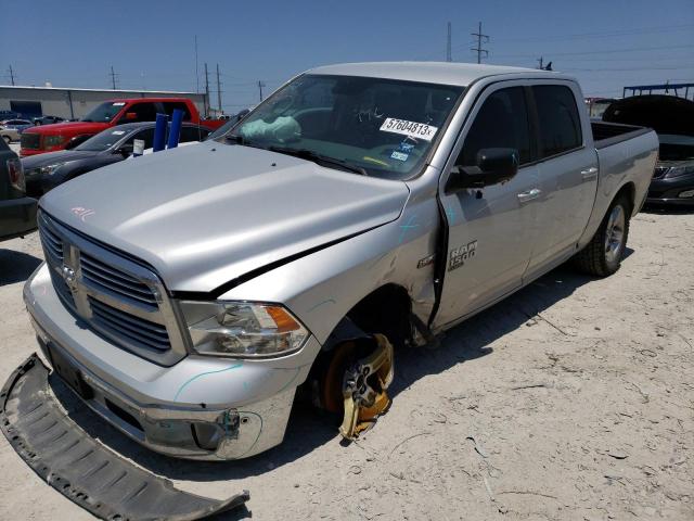 1C6RR6LT0KS528951 - 2019 RAM 1500 CLASS SLT 银色 照片 1