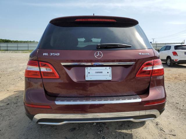 4JGDA5HB0EA413793 - 2014 MERCEDES-BENZ ML 350 4MATIC BROWN photo 6