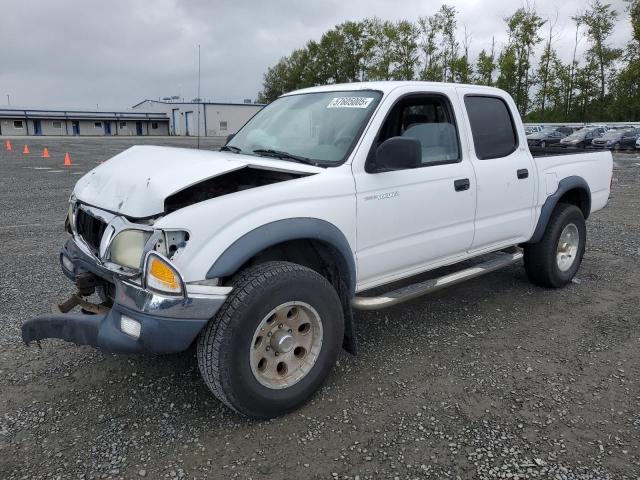 5TEGN92N12Z112726 - 2002 TOYOTA TACOMA DOUBLE CAB PRERUNNER WHITE photo 1